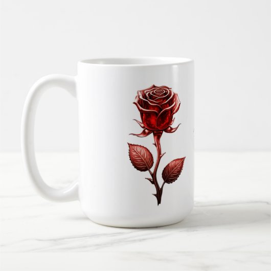 Red Rose Koffiemok (Links)