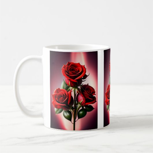 Red Rose Koffiemok (Links)