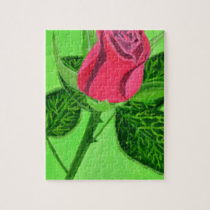 Red Rose Legpuzzel