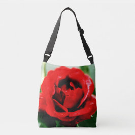 Red Rose Love Crossbody Tas