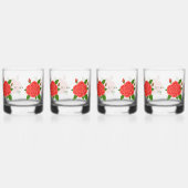 Red Rose Moederdag Wiskey Bril Whisky Glas (Achterkant)