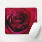 Red Rose Mousepad Persoonlijke Red Rose Mousepad Muismat (Met muis)