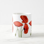 „Red Rose Mug – Elegant Floral Coffee Cup“ (Centre)