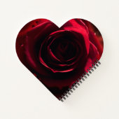 Red Rose Notitieboek (Achterkant)