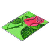 Red Rose Notitieboek (Linkerzijde)