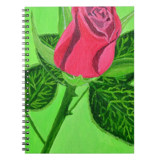 Red Rose Notitieboek (Voorkant)