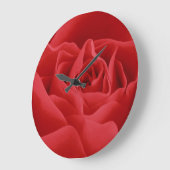 Red Rose Petals Grote Klok (Hoek)