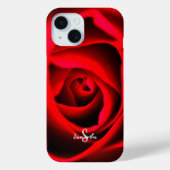 Red Rose Phone case (Achterkant)