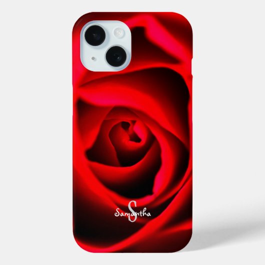 Red Rose Phone case (Achterkant)