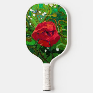 RED ROSE PICKLEBALL PADDLE