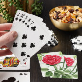 Red Rose Pokerkaarten (Insitu)