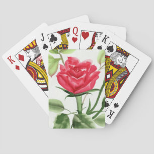 Red Rose Pokerkaarten