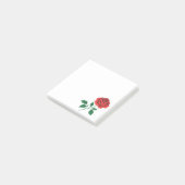 Red Rose Post-it® Notes (Schuin)