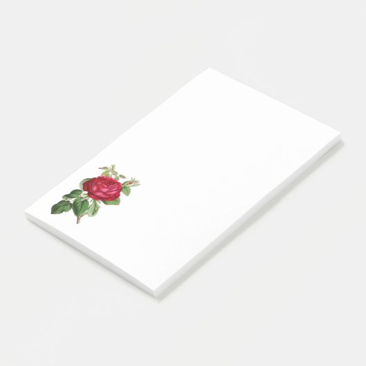 Red Rose Post-it® Notes (Schuin)