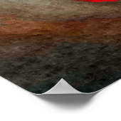 Red Rose Poster (Hoek)