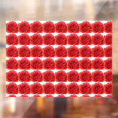 Red Rose Raamsticker (Vel 2)