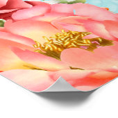 Red Rose Retirement Party Welkomstbord Poster (Hoek)