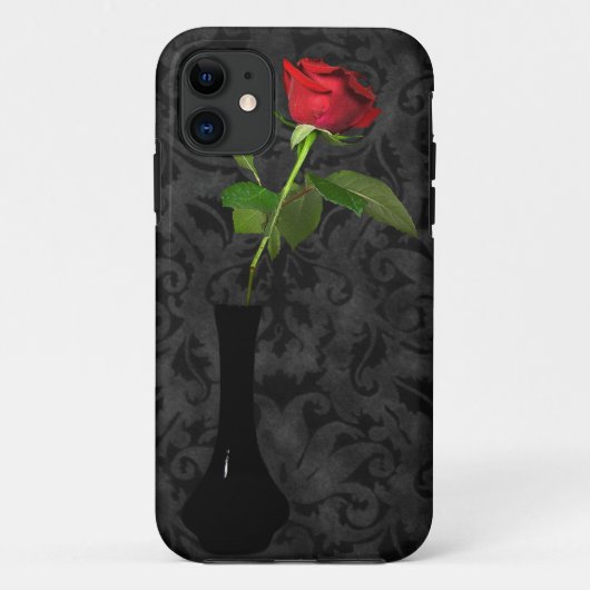 Red Rose Romance Case-Mate iPhone Case (Achterkant)