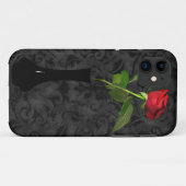 Red Rose Romance Case-Mate iPhone Case (Achterkant (horizontaal))