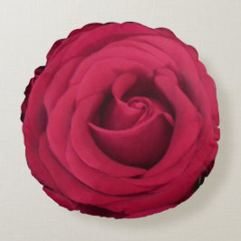 Red Rose Rond Kussen