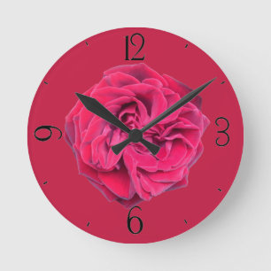 Red Rose Ronde Klok