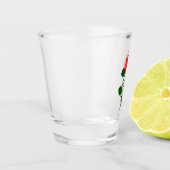 Red Rose Shot glas (Links)