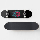 Red Rose Skateboard (Horizontaal)