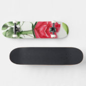 Red Rose Skateboard (Horizontaal)