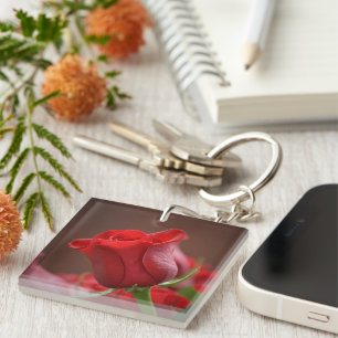 Red Rose Sleutelhanger