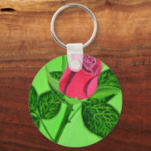 Red Rose Sleutelhanger (Voorkant)