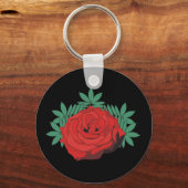 Red Rose Sleutelhanger (Voorkant)