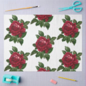 Red Rose Steampunk Series Design 10 Tissuepapier (Craft)