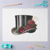 Red Rose Steampunk Series Design 2 Tissuepapier (Craft)