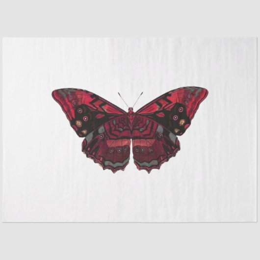 Red Rose Steampunk Series Design 8 Tissuepapier (Voorkant)