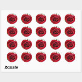 Red Rose Stickers (Vel)