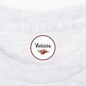 Red Rose Swagger Labels (Aangebracht)