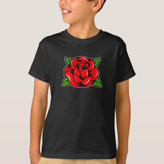 Red Rose T-shirt (Voorkant)