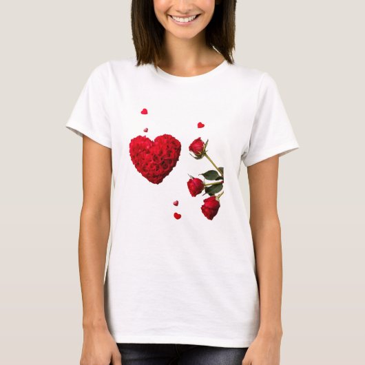 Red Rose T-shirt (Voorkant)