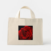 Red Rose tcnm Mini Tote Bag (Achterkant)