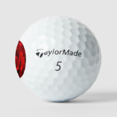 Red Rose tmtp5 gbcnm Golfballen (Logo)