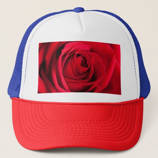 Red Rose Trucker Pet (Voorkant)