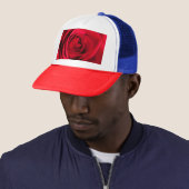 Red Rose Trucker Pet (In situ)