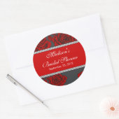  Red Rose Vrijgezellenfeest Sticker (Envelop)