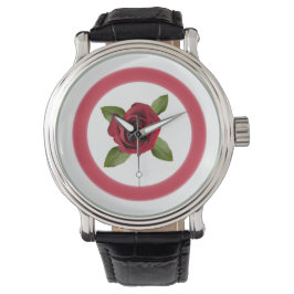 Red Rose Watch Horloge