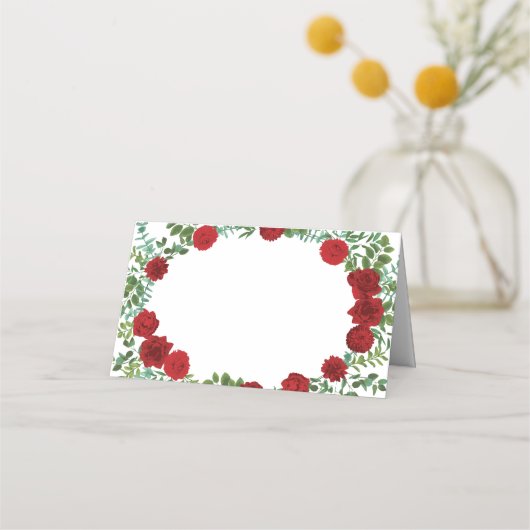 Red Rose Wedding Elegant Classic (Voorkant)