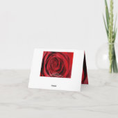 Red Rose wordt snel beter Kaart (Achterkant)