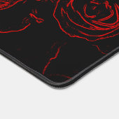 Red Roses Arrière - plan noir (Coin)