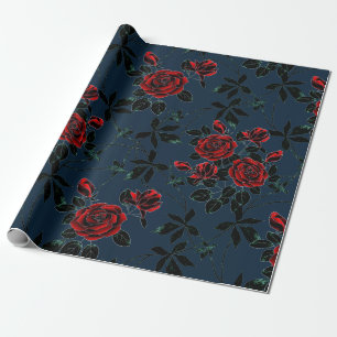 Red roses cadeaupapier