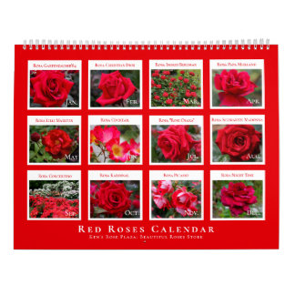 Red Roses Calendar (Type-A) Kalender