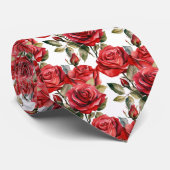 Red Roses Classic Officiële Stropdas (Opgerold)
